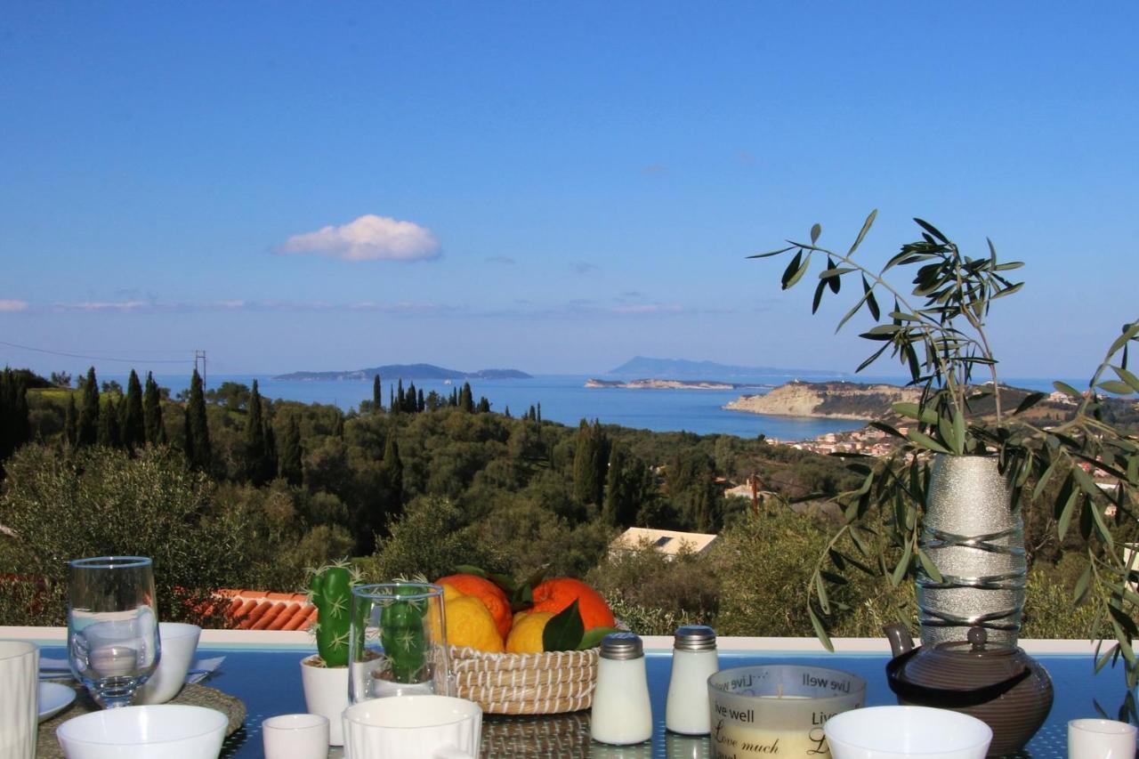 Sunset Sea View Villa 10 Afión Екстериор снимка